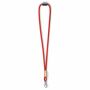Polyester koord-keycord met bamboe plaatje