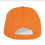 Pet in gerecycleerd polyester en katoen K-loop tracking - 5 panelen Orange One Size