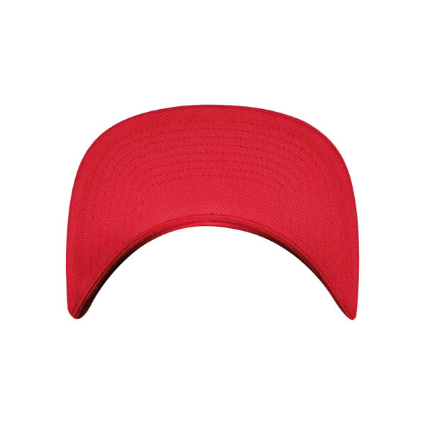 Snapback-Cap aus biologischer Baumwolle RED One Size