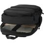 Puffer 15,6" GRS gerecycleerde laptoptas 18L - Zwart