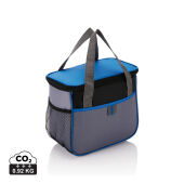 Basic koeltas, blauw, grijs