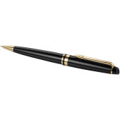 Waterman Expert balpen (blauwe inkt) - Zwart/Goud