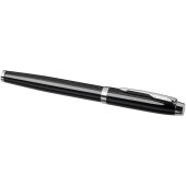 Parker IM vulpen (blauwe inkt) - Zwart/Chroom