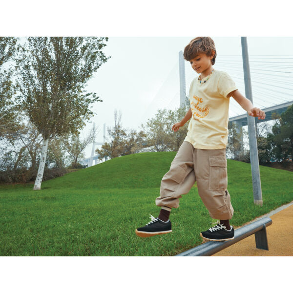 IQONIQ Koli kids lichtgewicht gerecycled katoen t-shirt, cream yellow (56) IQONIQ Koli kids lichtgewicht gerecycled katoen t-shirt, cream yellow (56)