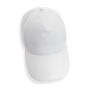 Impact AWARE™ 5 panel 190gr gerecycled katoenen cap, wit
