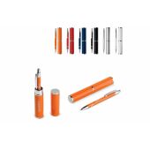 Balpen in koker - Wit