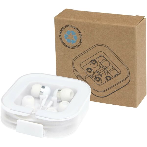 Baekdu bedrade Type-C headset met opbergdoos van gerecycled plastic