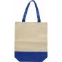 Polyester shopper Helena blauw