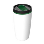 green, white