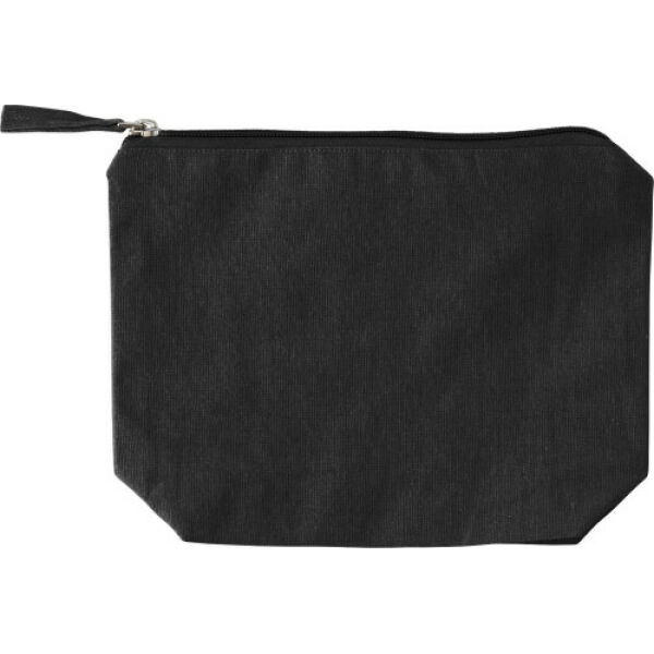 Recycled cotton cosmetic bag (180 gsm) Cressida