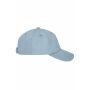 6 Panel Dad Cap Organic Cotton milky blue one size