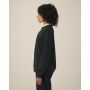 Stella Thinker - Het dames crewneck sweatshirt van gerecycled katoen - Black (XS)