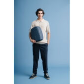 Bobby Hero Regular, anti-diefstal rugzak, donkerblauw, zwart
