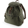 Vintage canvas rugzak Vintage Military Green One Size Vintage canvas rugzak Vintage Military Green One Size