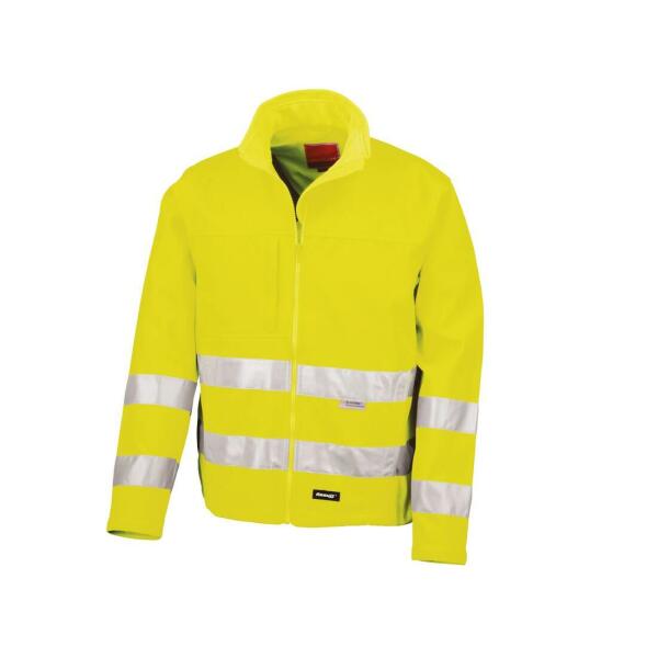 HI-VIS SAFETY SOFTSHELL JACKET