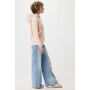 IQONIQ Rila lichtgewicht gerecycled katoen hoodie, peach nectar (L)