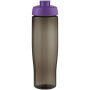 H2O Active® Eco Tempo drinkfles van 700 ml met klapdeksel - Paars/Charcoal