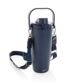 Avira Ayala RCS R-RVS duosip afsluitbare crossbody tumbler, donkerblauw
