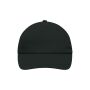 5 Panel Promo Cap Laminated black one size