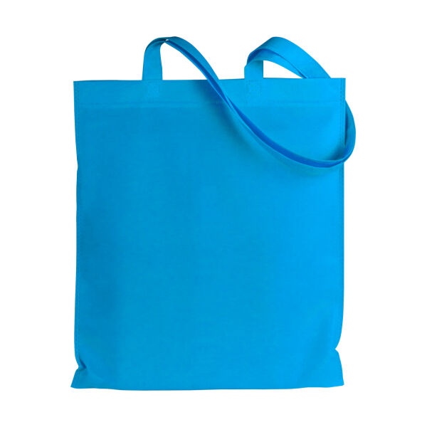 Non-woven Boodschappentas Wozzin | 70 g/m² | 36×40 cm | Lange hengsels | Turquoise Non-woven Boodschappentas Wozzin | 70 g/m² | 36×40 cm | Lange hengsels | Turquoise