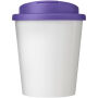 Brite-Americano® Espresso 250 ml geïsoleerde beker - Wit/Paars