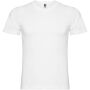 Samoyedo herenshirt met V-hals en korte mouwen - Wit - L