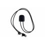 4034 - Xoopar Ice-Tag kabel voorzien van Find My tracker  - Zwart