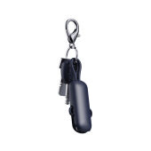 Urban Vitamin Dublin 100W 4 -in-1 keychain cable, blauw