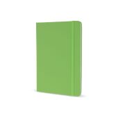 A5-notitieboek van PU met FSC-pagina's - Licht Groen