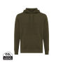 IQONIQ Rila lichtgewicht gerecycled katoen hoodie, khaki (XL)