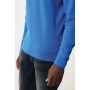 IQONIQ Zion gerecycled katoen sweater, royal blue (L)