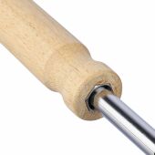 Rubberhout schroevendraaierset Leni bruin