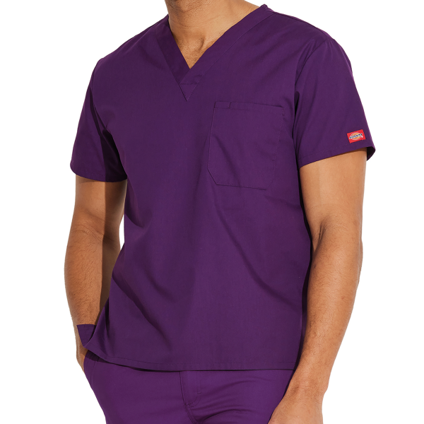 Uniseks tuniek met V-hals Uniseks tuniek met V-hals