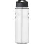 H2O Active® Base Tritan™  650 mlsportfles met tuitdeksel - Transparant/Zwart