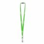 Polyester tubulaire keycord met metalen klem