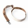Zeefdruk lanyard van kurk en polyester Zeefdruk lanyard van kurk en polyester
