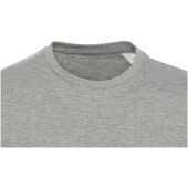 Heros heren t-shirt met korte mouwen - Gemêleerd grijs - XXS