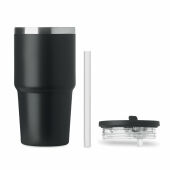ALAND - Dubbelwandige beker 500ml - Zwart