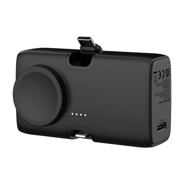 Urban Vitamin San Diego RCS rplastic 20W PD powerbank, zwart Urban Vitamin San Diego RCS rplastic 20W PD powerbank, zwart