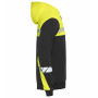 7104 1/2 ZIP HOODIE PGL Black/Yellow XXL