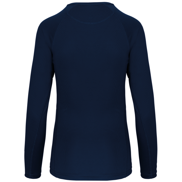 Ladies' long-sleeved sports T-shirt Sporty Navy XL Ladies' long-sleeved sports T-shirt Sporty Navy XL