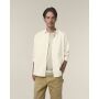 Worker Shirt - Het unisex relaxed overhemd - Natural Raw (XS)