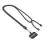 Crossbody, trendy duotone lanyard telefoonhouder van polyester Crossbody, trendy duotone lanyard telefoonhouder van polyester