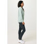 IQONIQ Zion gerecycled katoen sweater, iceberg green (L)
