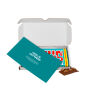 Tony's Chocolonely 180 gram in wit doosje met kaartje - Classic - Melk Karamel Biscuit