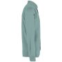 Ecologisch verwassen herenoverhemd washed jade green S