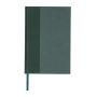 Words GRS certified RPET & Kraft A5 notebook, green, green