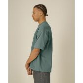 Asher - Boxy uniseks T-shirt van stevige stof - 3XL