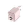 2WC30 I Fresh 'n Rebel Mini Charger USB-C + A PD // 30W - Pastel pink