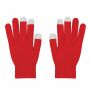 Touchscreen handschoenen OPERATE rood
